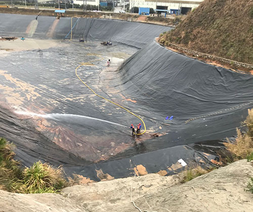 高区废水池清理