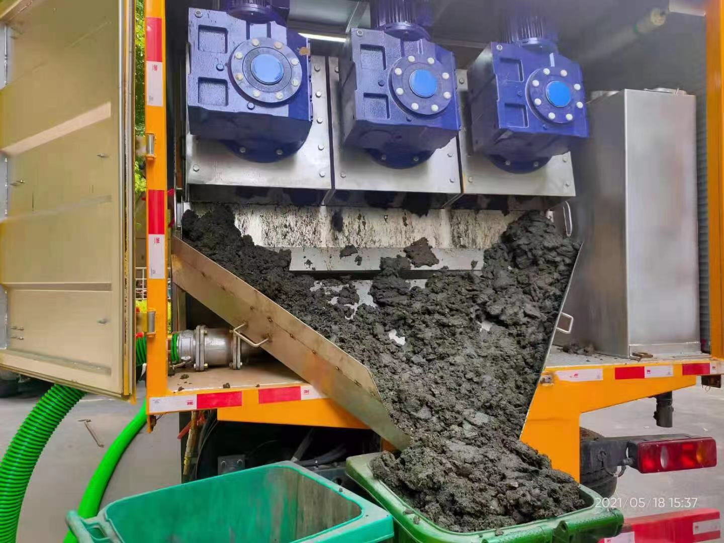 高区化粪池清掏城市维护站-泥浆净化干湿分离处理